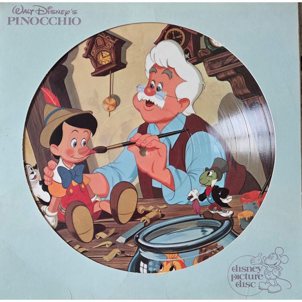 Walt Disney's Pinocchio Vinyl Picture‎ Disc